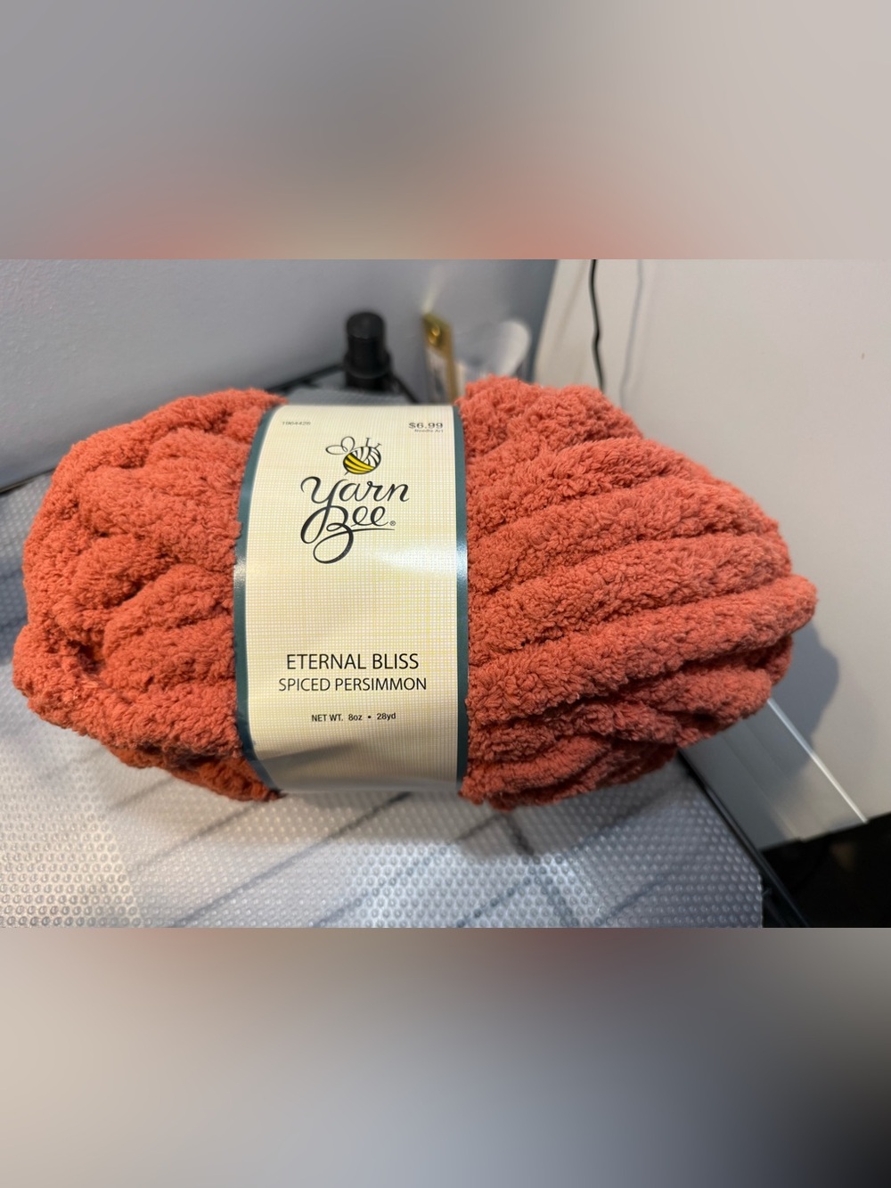 NWT Yarn Bee Eternal Bliss Spiced Persimmon Jumbo #7 Yarn - 3 Skein Lot